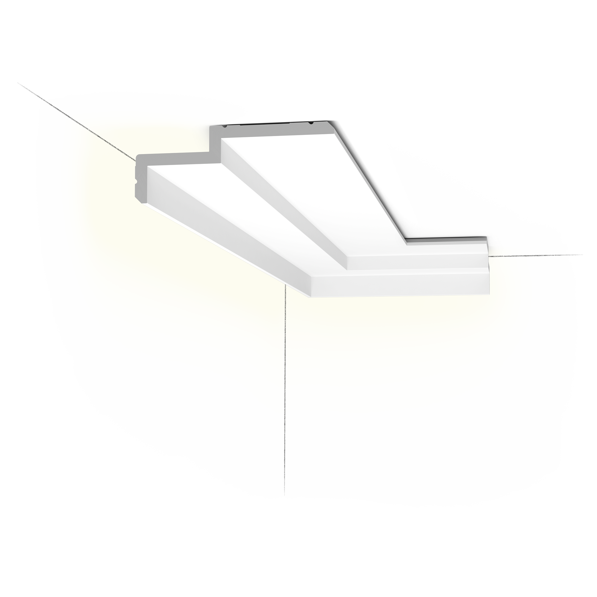 Профиль для нижней подсветки C391 STEPS