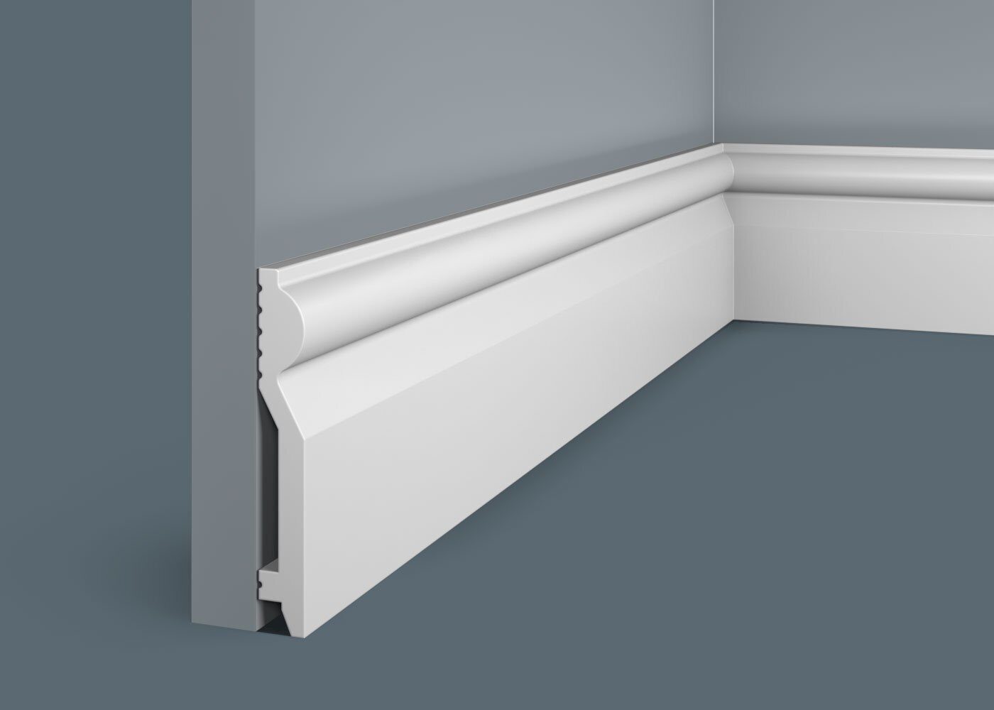 Плинтус PX028, 100х14, 2000мм, Экополимер\22