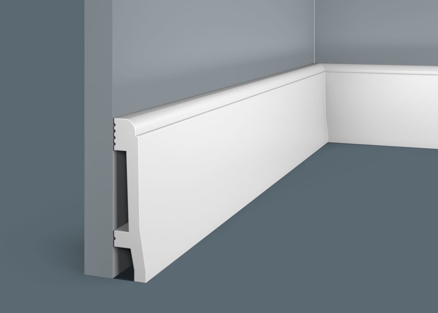 Плинтус PX022, 100х22, 2000мм, Экополимер/20