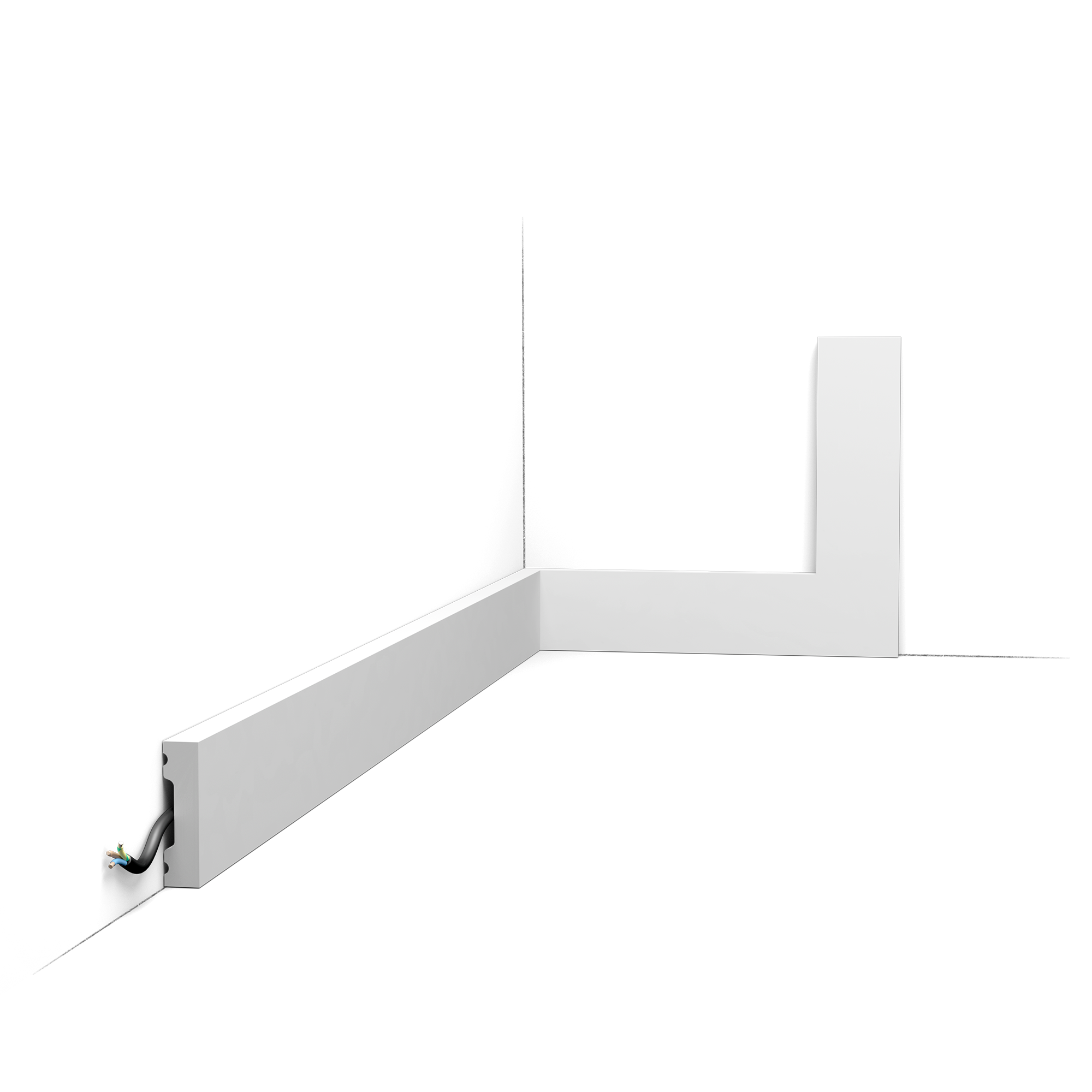 Плинтус SX162 SQUARE