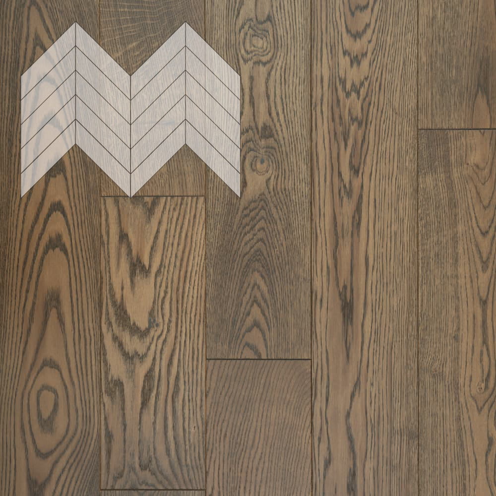 Паркет Елка Французская Lab Arte Chevron Дуб Рустик Ариста лак 600/490х110х14/3/45°