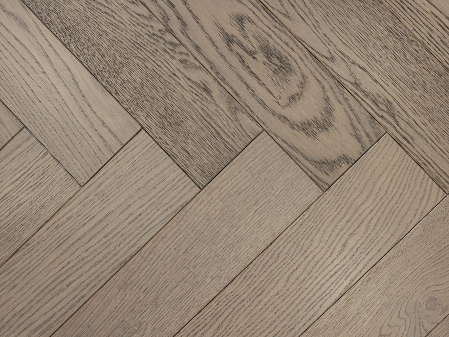 Инженерная доска AlixFloor, Английская ёлка, Дуб коричнево-серый