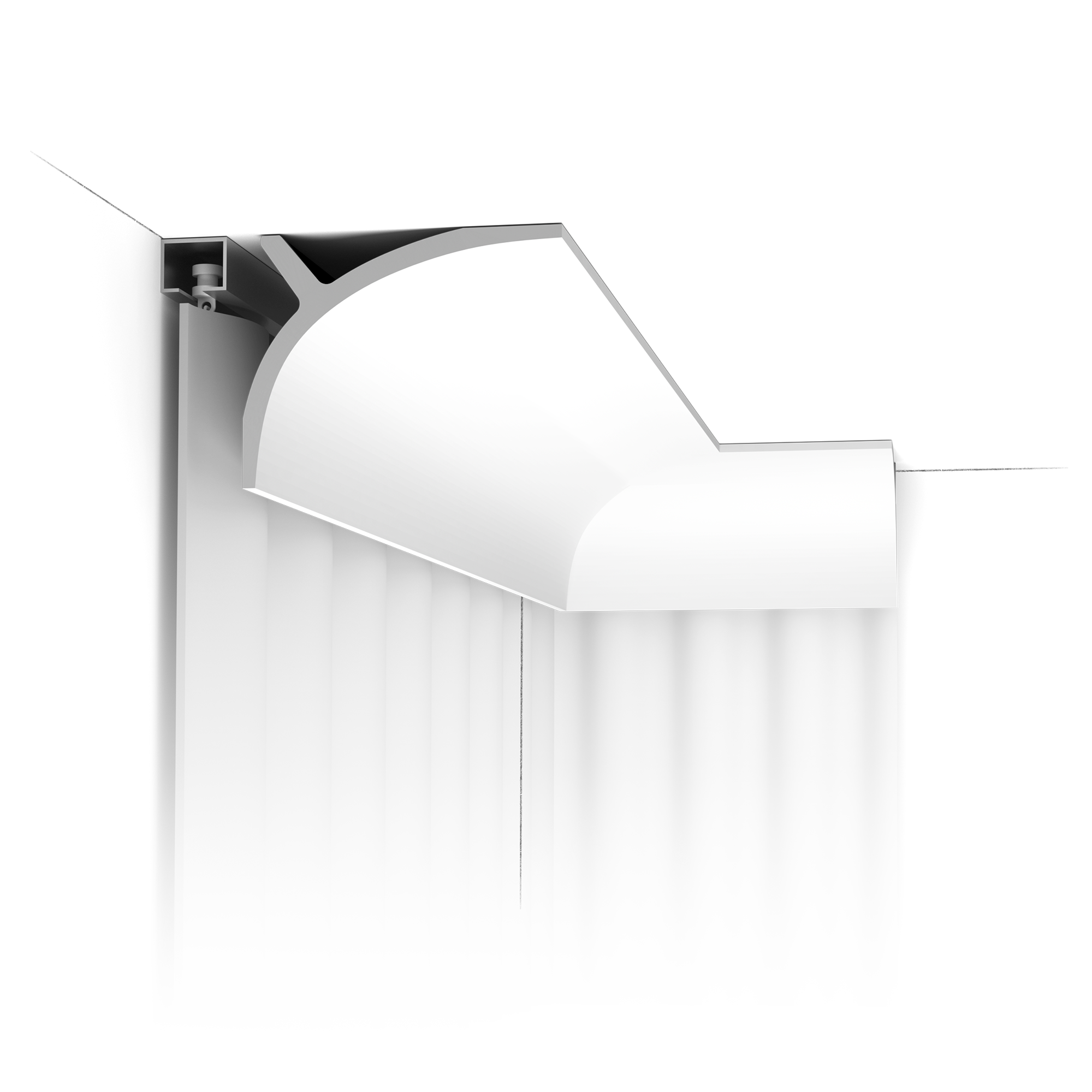 Скрытый карниз для штор C991