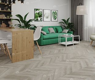 Кварцвинил LVT плитка Дуб Фантазия Chevron ECO 20-1