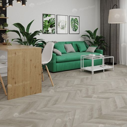 LVT плитка Дуб Фантазия Chevron ECO 20-1