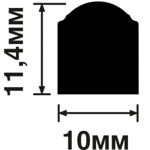 Молдинг HIWOOD D10