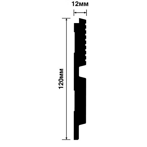 Декоративная панель HIWOOD LV123 NP