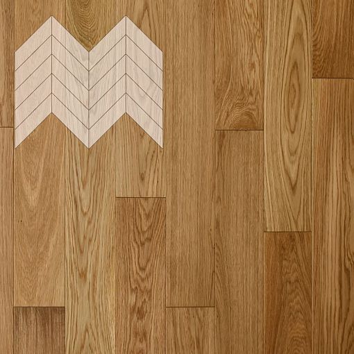 Паркет Елка Французская Lab Arte Chevron Дуб Селект лак без браша 600/475х125х14/3/45°