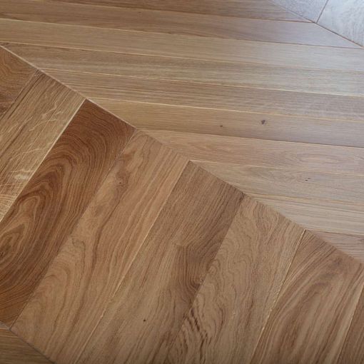 Паркет Елка Французская Lab Arte Chevron Дуб Натур лак 700/610х90х15/3/ 45°