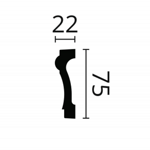 Молдинг WD3 WALLSTYL Essenza