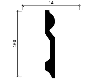 Плинтус DD137