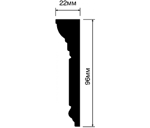 Карниз HIWOOD L1602