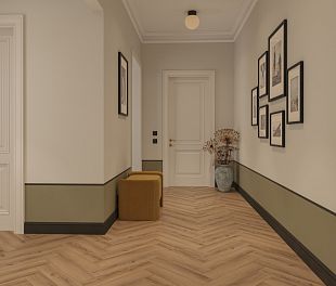 Кварцвинил Alpine floor LVT плитка Валдай Valday 1056-2