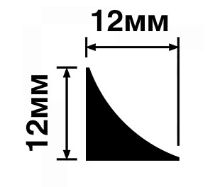 Молдинг HIWOOD TR12