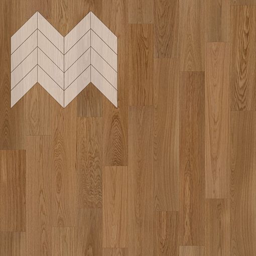 Паркет Елка Французская Lab Arte Chevron Дуб Рустик Гридж лак 600/450х150х14/3/45°