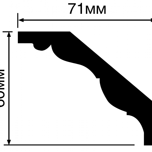 Карниз HIWOOD A90