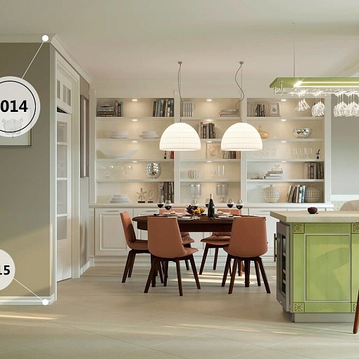 Карниз KX014, 69х69, 2000мм, Экополимер/8