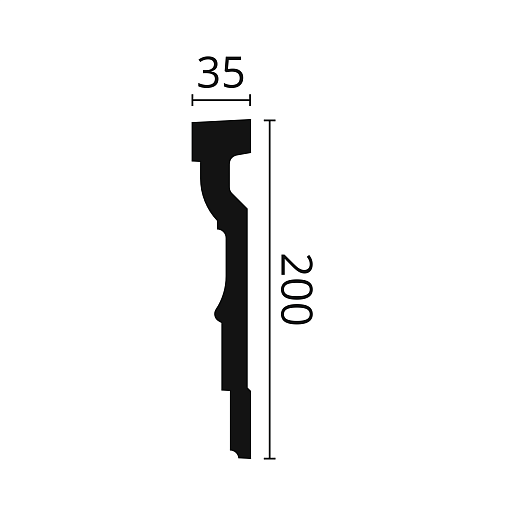 Обрамление дверей и окон MA15 DOMOSTYL