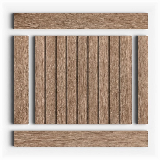 Декоративная панель HIWOOD LV124 BR416