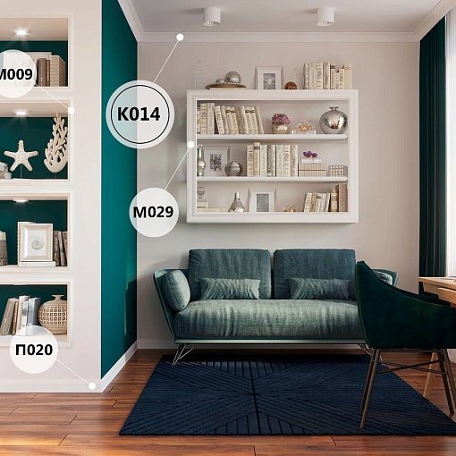 Карниз KX014, 69х69, 2000мм, Экополимер/8