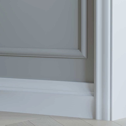 Плинтус PX009, 120х25, 2000мм, Экополимер/12