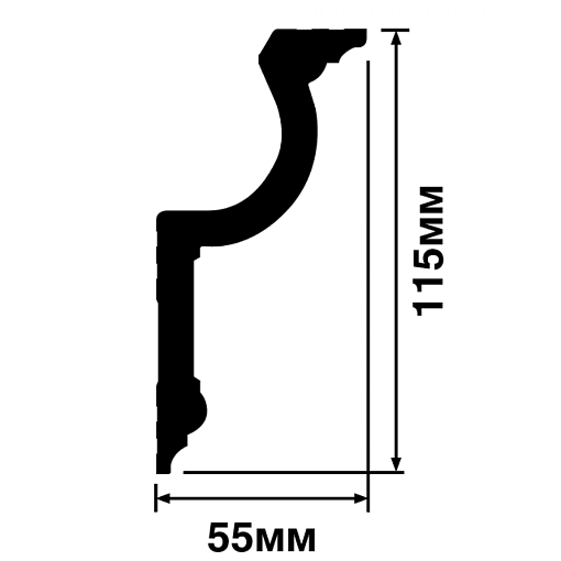 Карниз HIWOOD A127