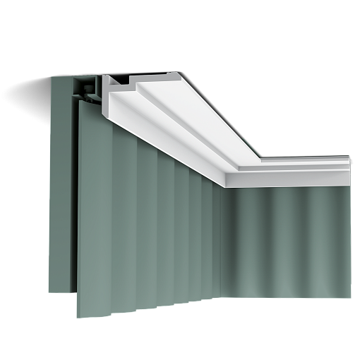 Скрытый карниз для штор CX197 U-STEPS