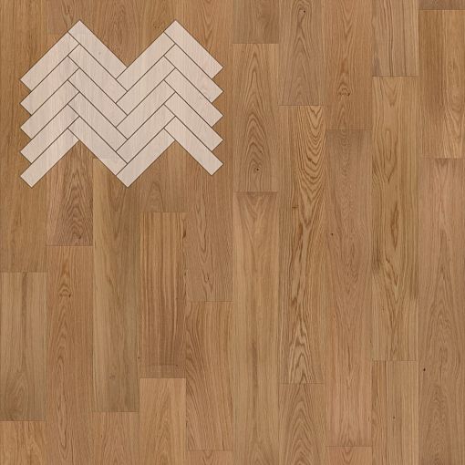 Паркет Елка Английская Lab Arte Angle Дуб Селект Прозрачное масло 500х125х14/3