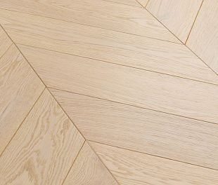 Паркет Елка Французская Lab Arte Chevron Дуб Натур Лана лак 400/337х110х14/3/60° в магазине напольных покрытий «Стильный пол»