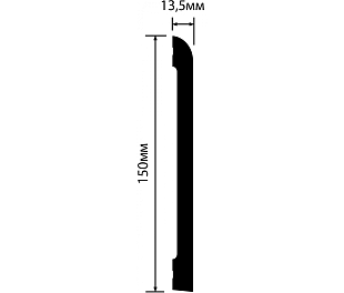 Плинтус HIWOOD BE150