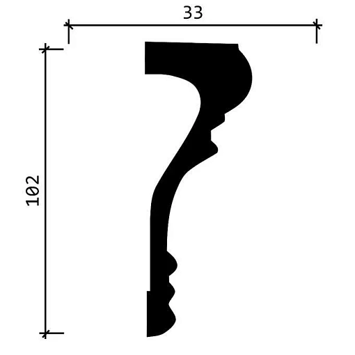 Молдинг DD604