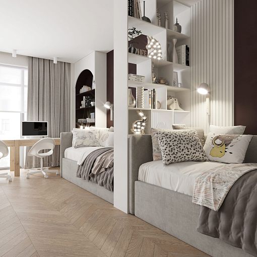 Инженерная доска AlixFloor Французская ёлка Дуб дымчато-серый