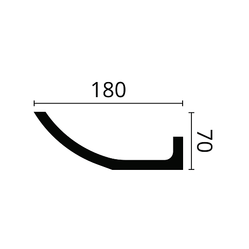 Карниз NMC WT4 WALLSTYL Essenza