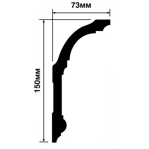 Карниз HIWOOD A150V2
