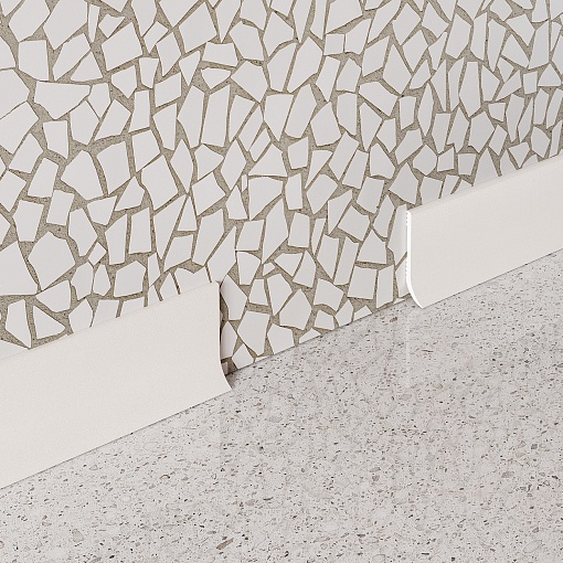 Плинтус PL002, 60х16, 2000мм, Экополимер/45