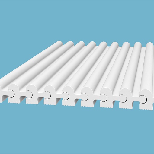 Рейка RX007, 30х23, 2800мм, Экополимер/30