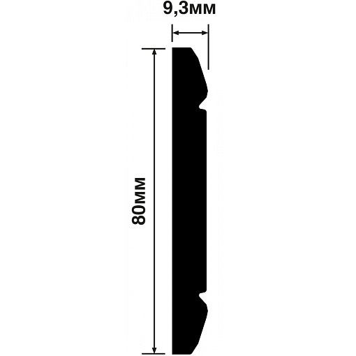 Молдинг HIWOOD WIP80