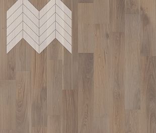Паркет Елка Французская Lab Arte Chevron Дуб Селект Беж лак 600/475х125х14/3/45° в магазине напольных покрытий «Стильный пол»