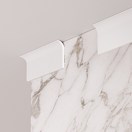 Плинтус PL001, 40х12, 2000мм, Экополимер/50