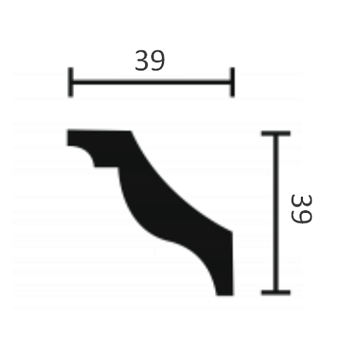 Карниз гибкий Z15 Flex ARSTYL