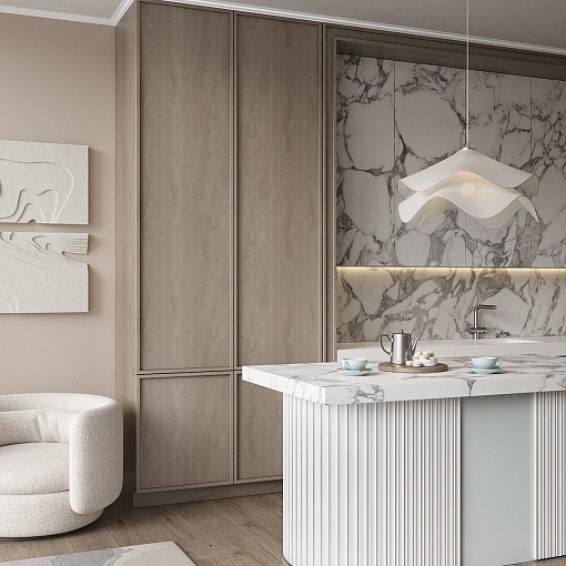 Карниз KX022, 45х30, 2000мм, Экополимер/25