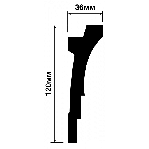 Карниз HIWOOD A120