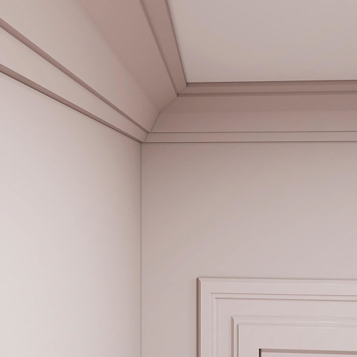 Карниз KX028, 75х75, 2000мм, Экополимер/24