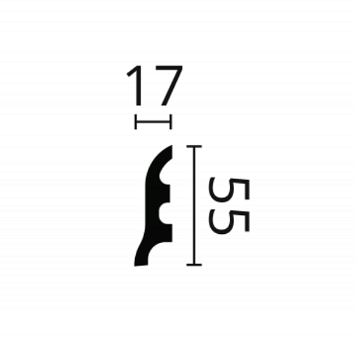 Плинтус NMC FL3 WALLSTYL