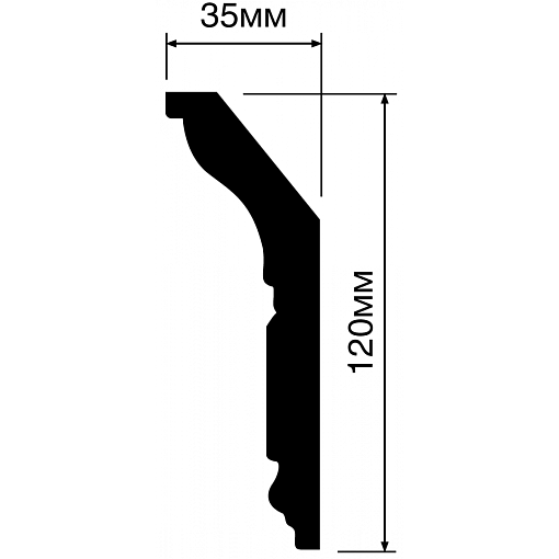 Карниз HIWOOD L1902