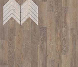 Паркет Елка Французская Lab Arte Chevron Дуб Натур Деликат лак 600/490х110х14/3/45° в магазине напольных покрытий «Стильный пол»