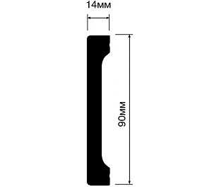 Плинтус HIWOOD B90V1