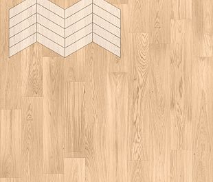 Паркет Елка Французская Lab Arte Chevron Дуб Рустик Блонд лак 400/348х90х14/3/60° в магазине напольных покрытий «Стильный пол»
