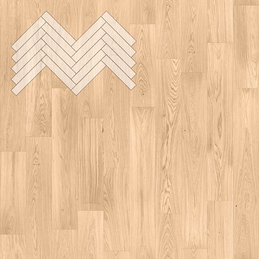 Паркет Елка Английская Lab Arte Angle Дуб Натур Блонд лак 500х90х14/3