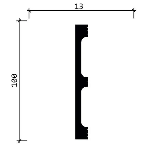 Плинтус DD709